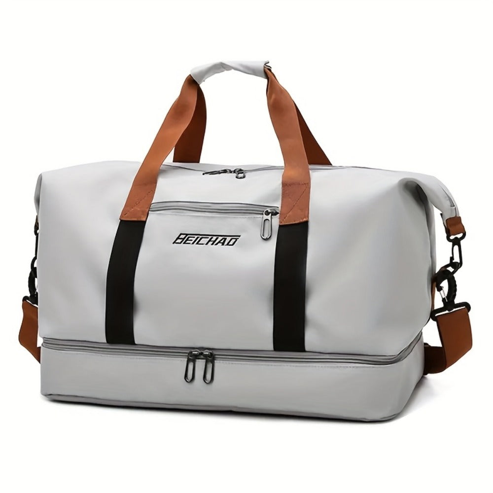 Gym Duffel Bag – Nylon, Large Capacity, Anti-Theft, for Travel | Bag Vero – detail view 11
