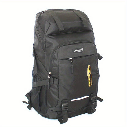 Large Capacity Oxford Cloth Hiking Backpack, Breathable and Hiking Bag, Suitable for Outdoor Sports and Long-distance Travel