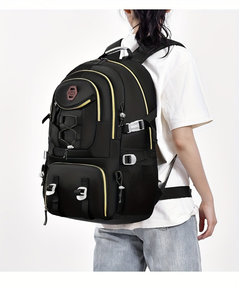 Laptop Backpack – Large Capacity, Waterproof, Multi-Pocket, Adjustable Strap | Bag Vero – detail view 27