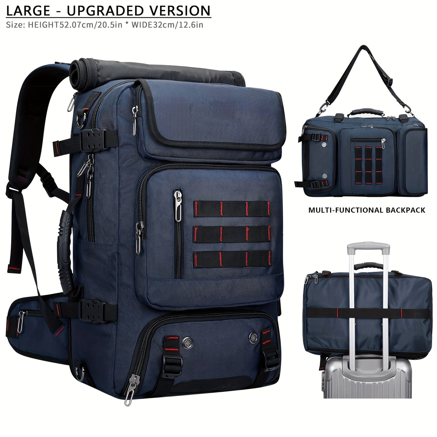 Backpack for Women – Large Capacity, Anti-Theft, for Travel | Bag Vero – detail view 30