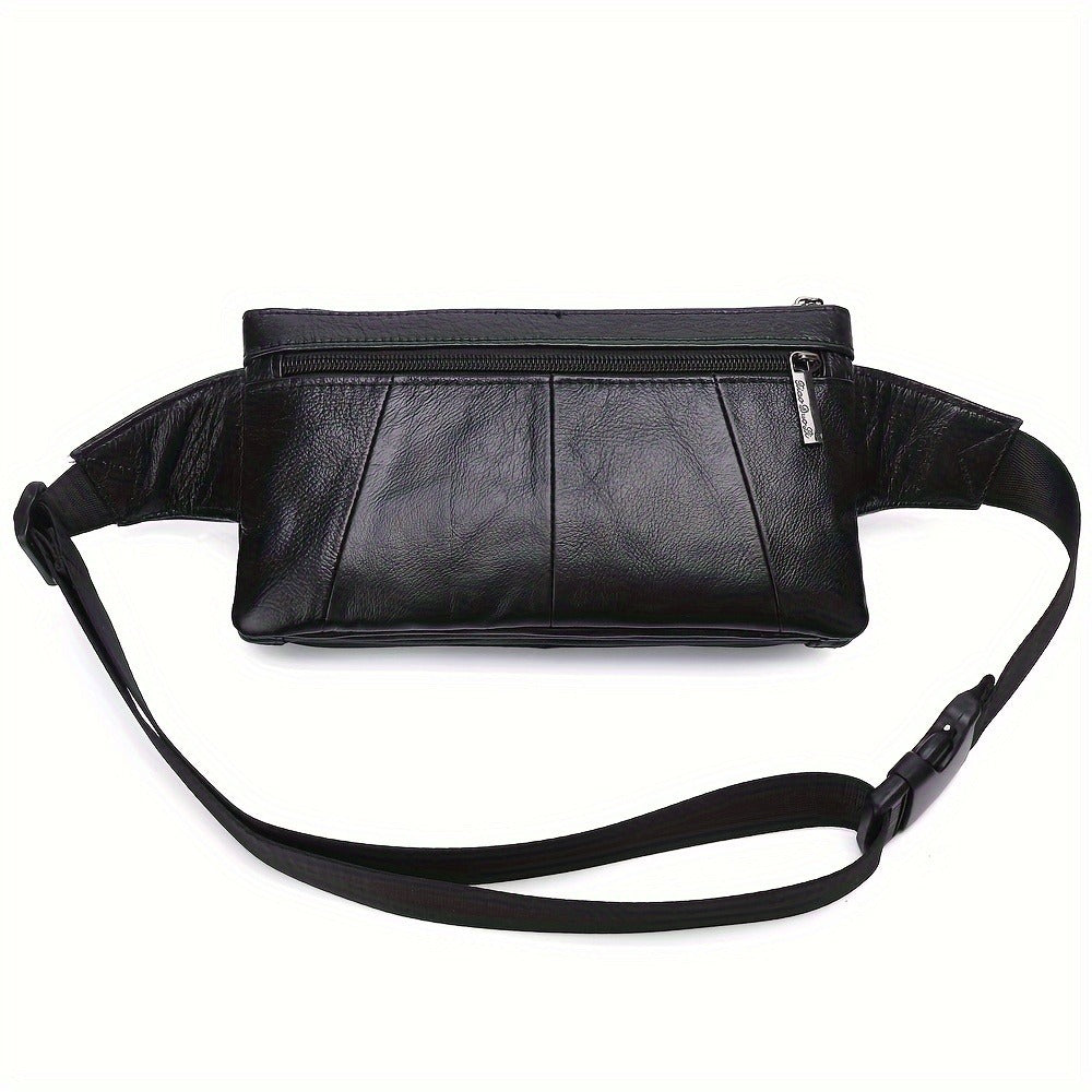 Waist Bag – Genuine Leather, Adjustable Strap, Lightweight, for Travel | Bag Vero – detail view 17