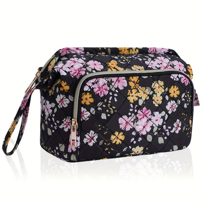 Travel Makeup Bag – Quilted, Trolley Sleeve, for Travel | Bag Vero – detail view 4