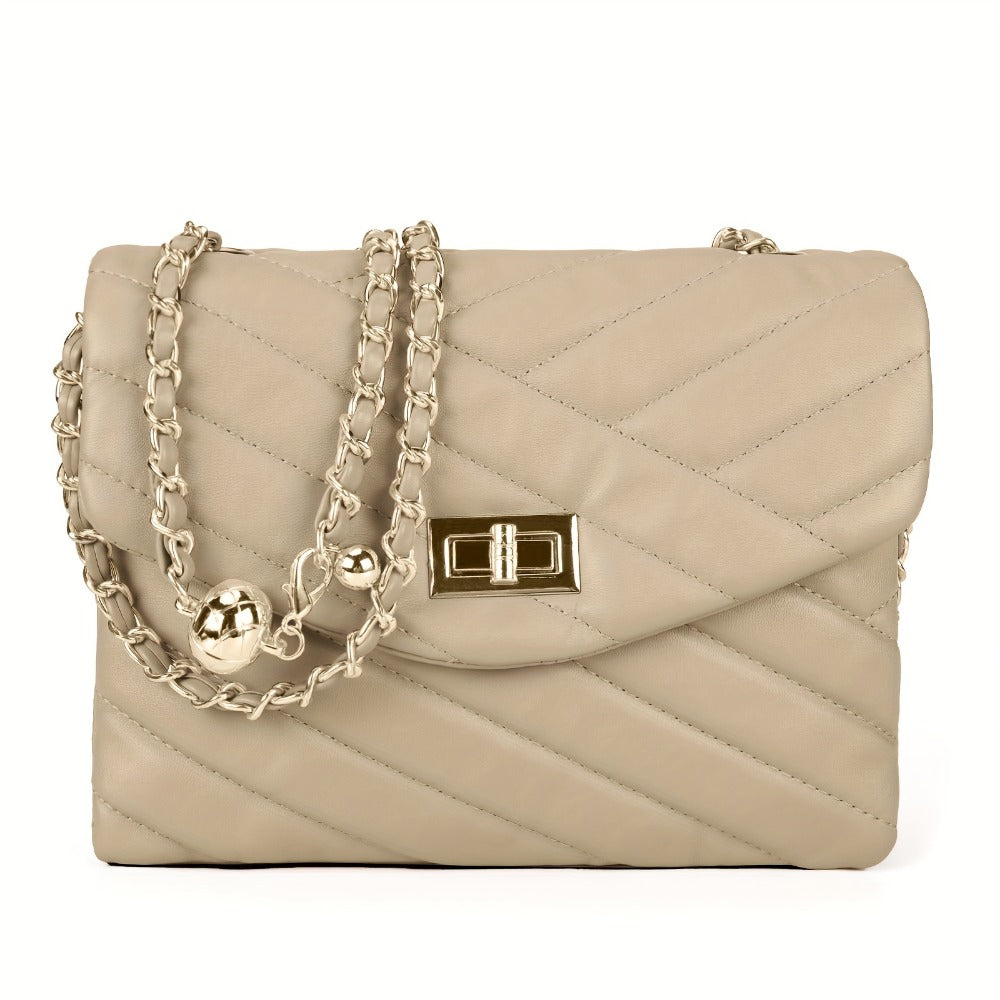 Crossbody Bag for Women – PU Leather, Quilted, for Travel & Everyday Use | Bag Vero – detail view 18