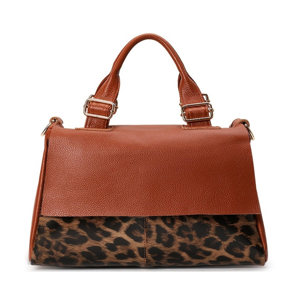 Crossbody Bag for Women – Genuine Leather, Genuine Leather Boston Top Handle | Bag Vero – detail view 6