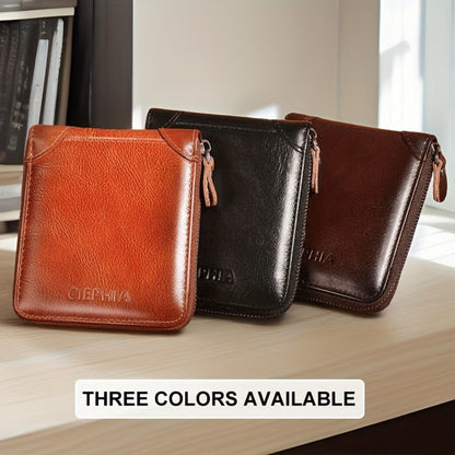 Men's Wallet – Genuine Leather, RFID Blocking | Bag Vero – detail view 2