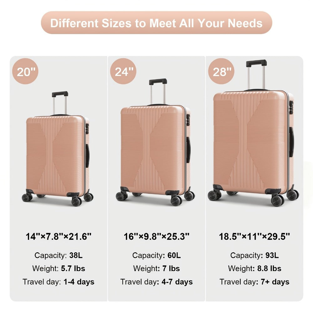 Carry On Luggage – 28 Inch, Lightweight, Combination Lock, for Travel & School | Bag Vero – detail view 20