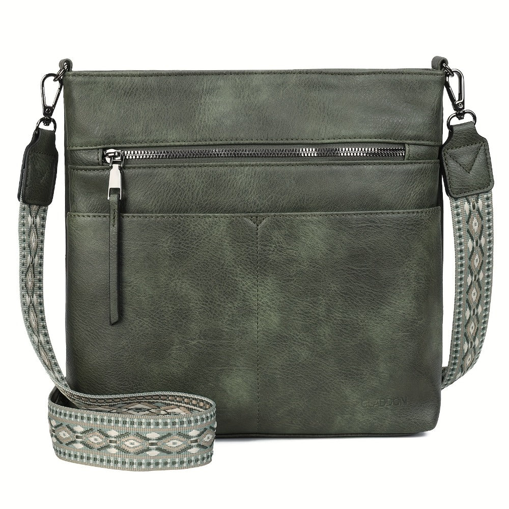 Crossbody Bag for Women – PU Leather, Large Capacity, for Travel & Work | Bag Vero – detail view 12