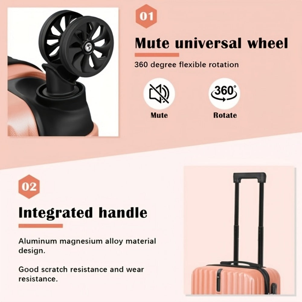 Luggage Set – 2 Piece, 20 Inch, 14 Inch, Spinner Wheels | Bag Vero – detail view 16