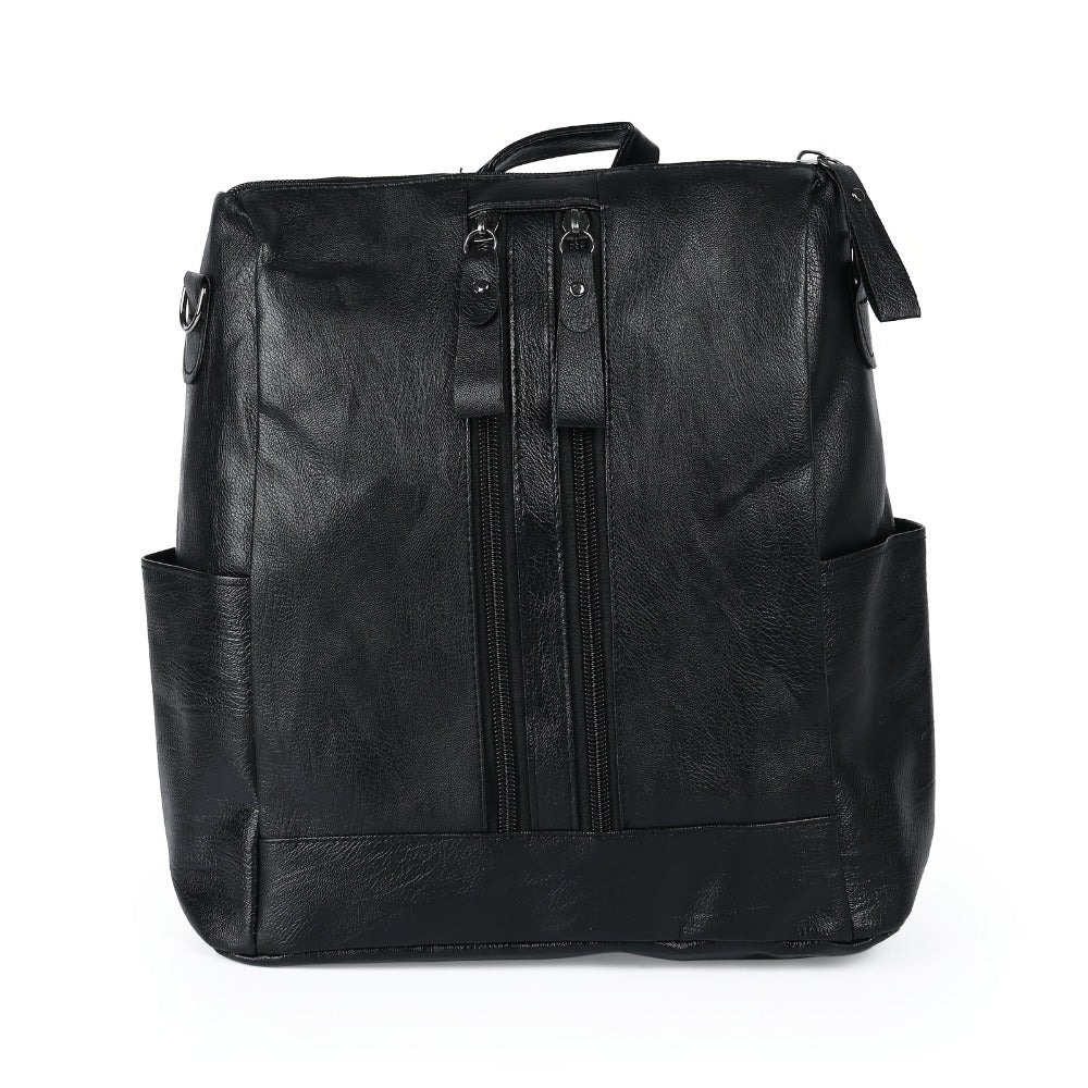 Women'S Soft Faux Leather Backpack with Multiple Pockets, Stylish And Functional