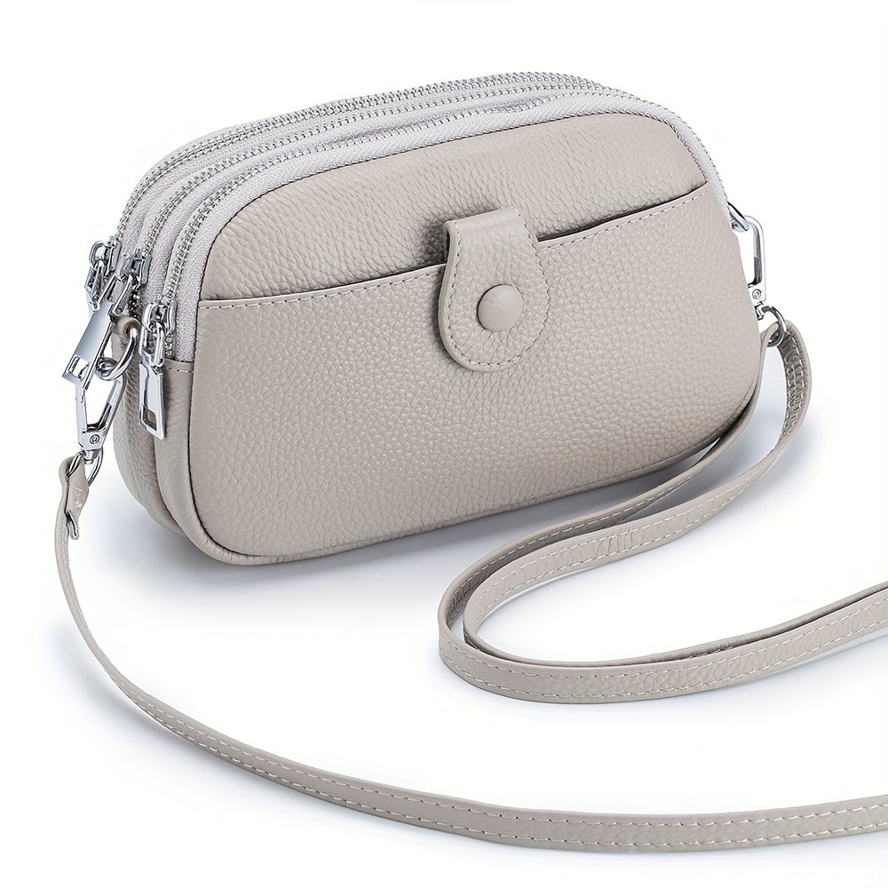Crossbody Bag for Women – 9 Colors, Genuine Leather, Adjustable Strap, for Travel & | Bag Vero – detail view 26