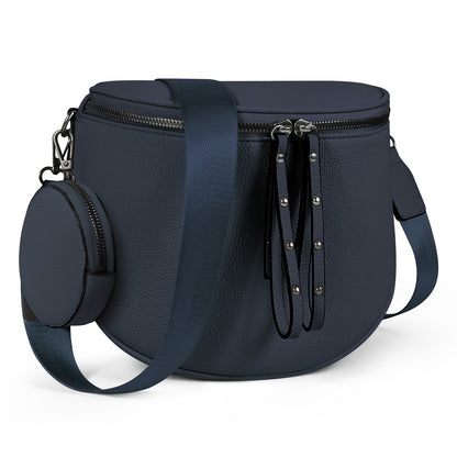 Crossbody Bag for Women – for Travel & Everyday Use, Detachable Strap Plaid Multi | Bag Vero – detail view 23