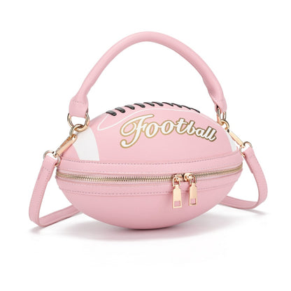 Crossbody Bag for Women – Denim, American Football Style Novelty Rugby | Bag Vero – detail view 28