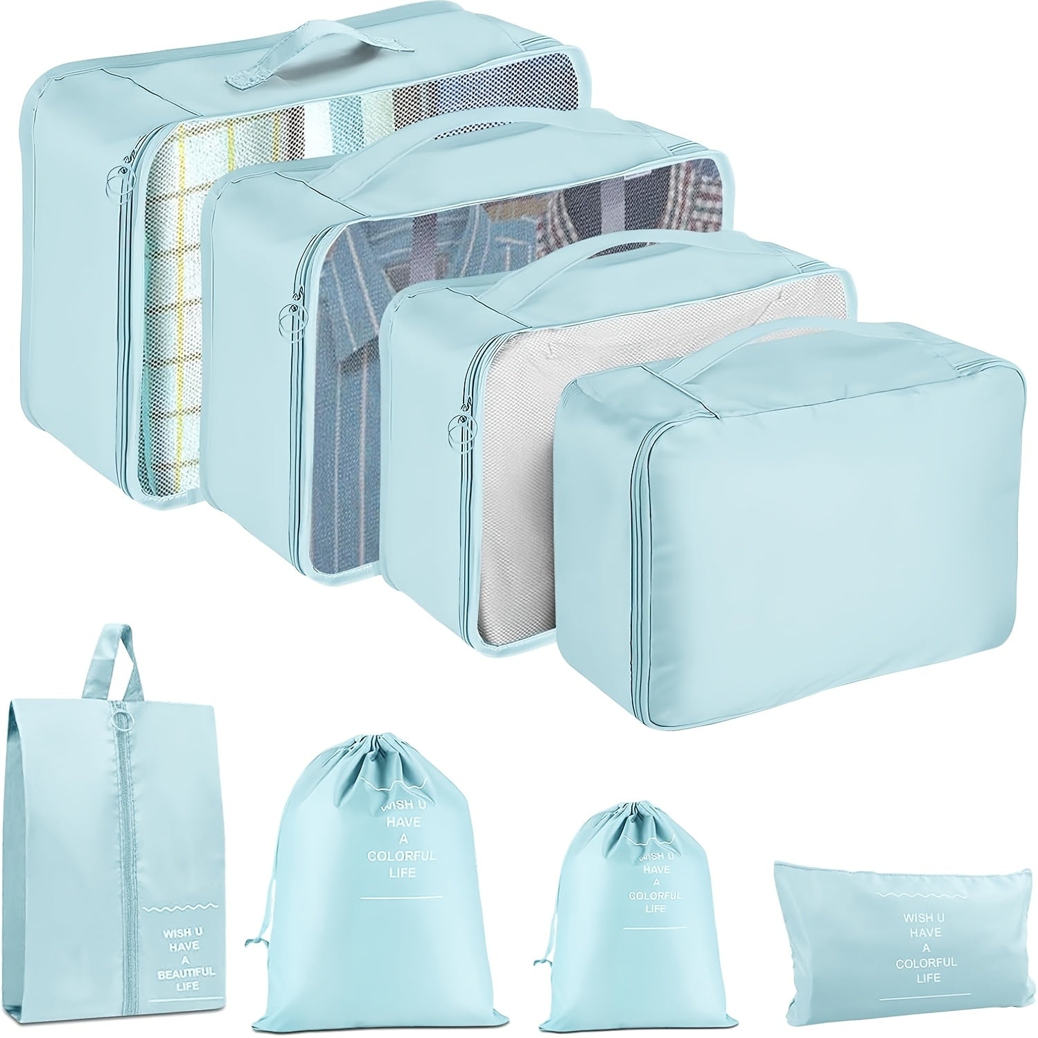 Travel Organizer Bag – 8 Piece, for Travel | Bag Vero – detail view 16