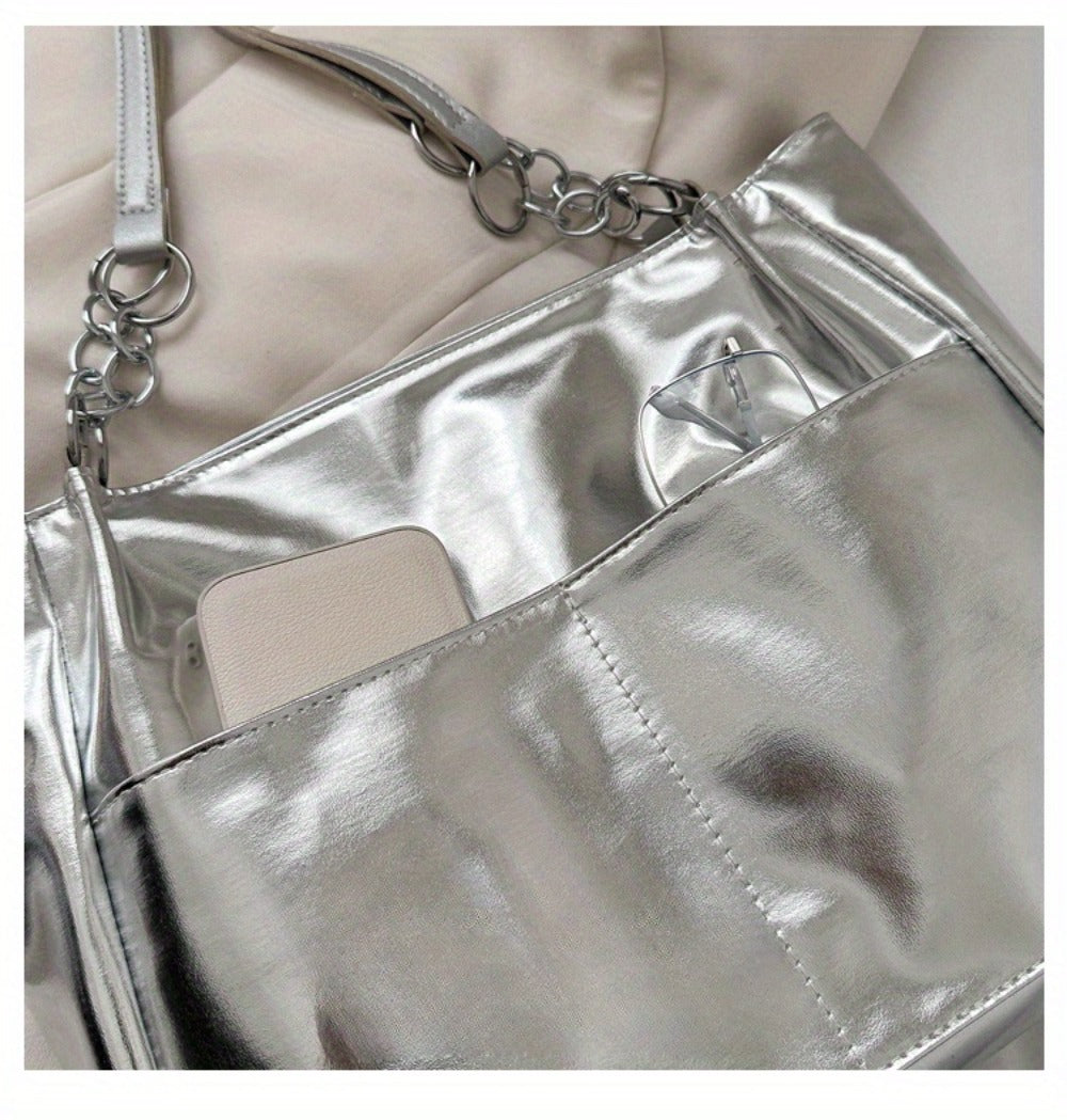 Fashion Large Capacity Tote Bag for Women Stylish Shoulder Handbag Perfect for Office Commute And Daily Use