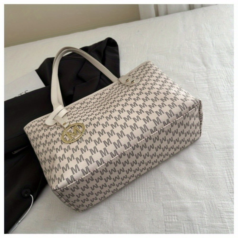 Tote Bag for Women – Large Capacity, Checkered Large Capacity Retro Plaid | Bag Vero – detail view 15