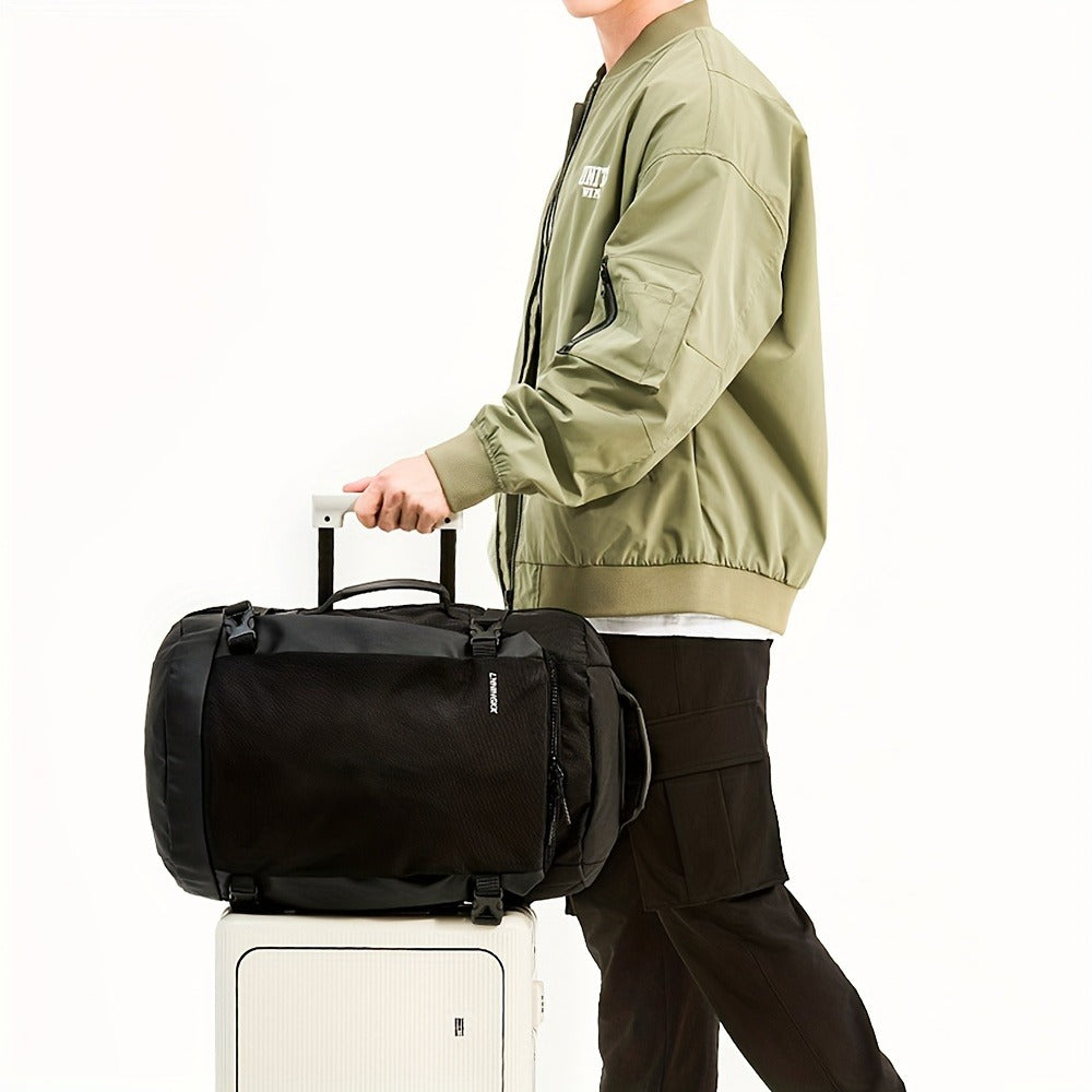 Air Travel Backpack, Sturdy 10.57gal TSA Approved Carry-On Luggage, Business Rucksack, Weekend Daypack, Accommodates 17.3 Inch Laptop