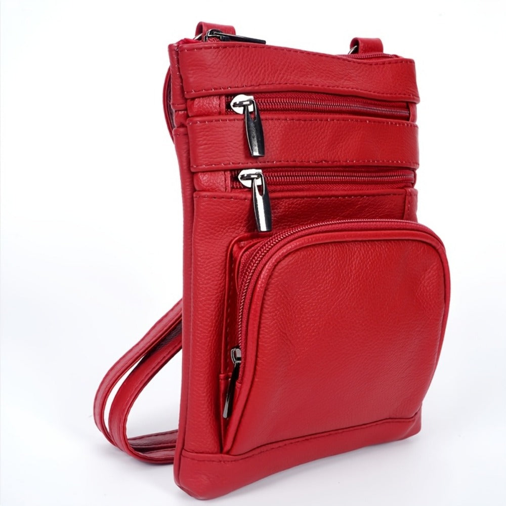 Laptop Bag – 10 Colors, Genuine Leather, Adjustable Strap | Bag Vero – detail view 24