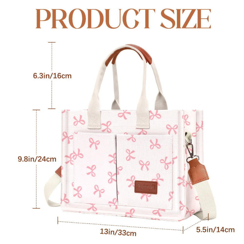 Tote Bag Purses Tote Bag for Women Large Capacity with Pockets, Large Capacity Multi-Pocket Shoulder Bag with Compartments, Work Bag for Women Large Capacity with Zipper, Multifunctional Tote Bag, Laptop Crossbody, Everyday Satchel, Teacher Bag, Gym