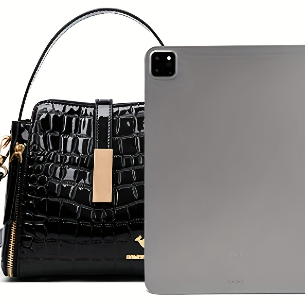 2026 New Style Bucket Bags for Women - High-End 2026 New Crocodile Pattern Bags for Middle-Aged And Elderly Women, Shoulder Crossbody Bags, Handheld Mom Bags, Women's Wallets, Multi-Functional Shoulder Bags
