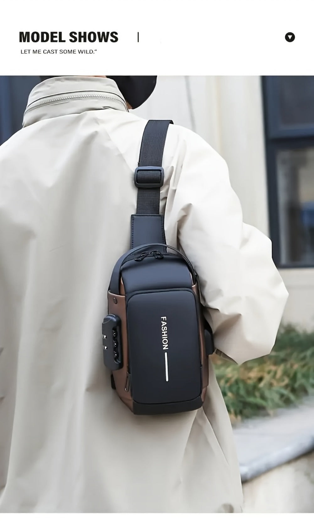 Waist Bag – Large Capacity, Multi-Pocket, Lightweight, for Travel & Work | Bag Vero – detail view 14