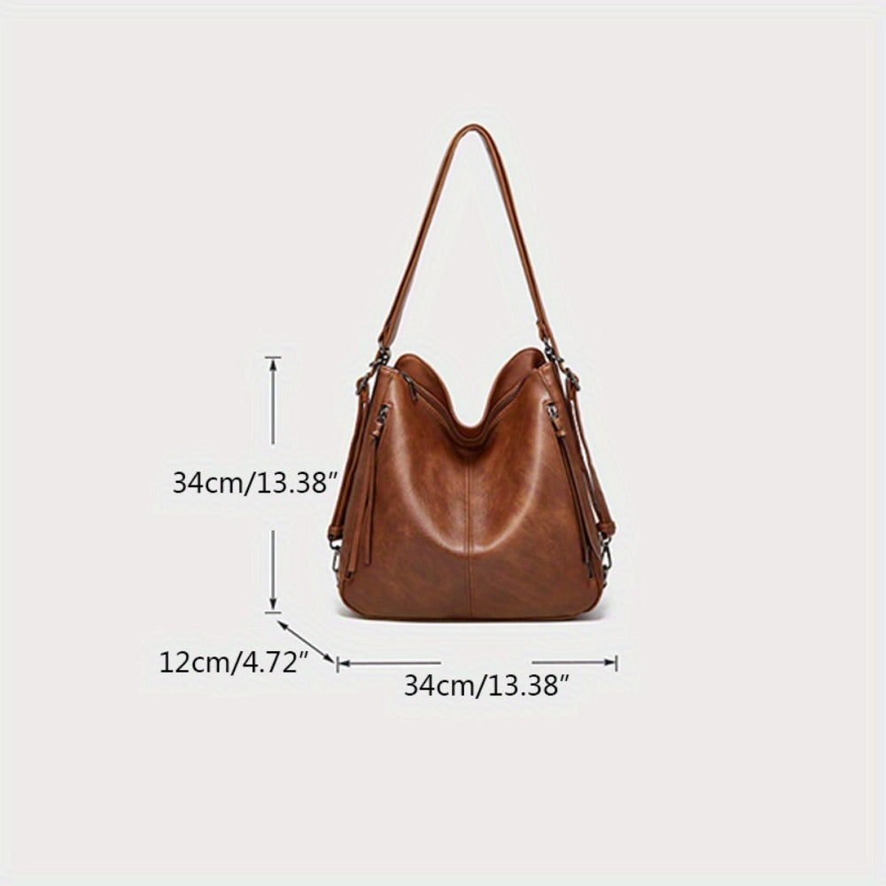 Backpack for Women – 3-Piece, Large Capacity, Convertible, for Travel & Work | Bag Vero – detail view 5