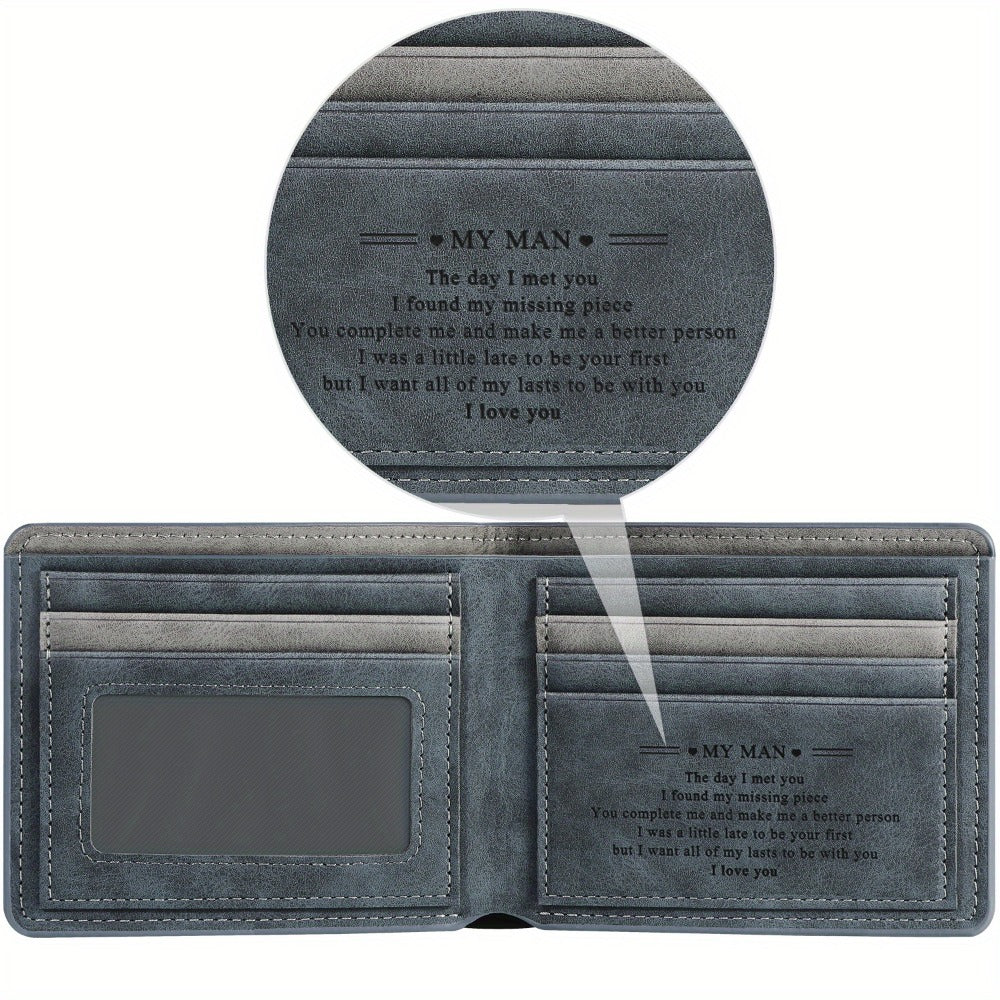 Timeless And Elegant Men'S Wallet with Outstanding Storage - an Excellent Present for a Spouse, Dad, Or Son