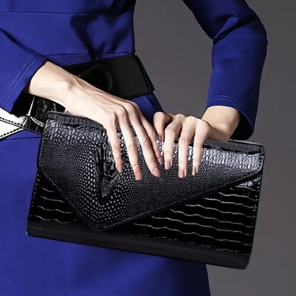 Women's Wallet – Envelope Clutch Magnetic Closure Embossed | Bag Vero – detail view 16