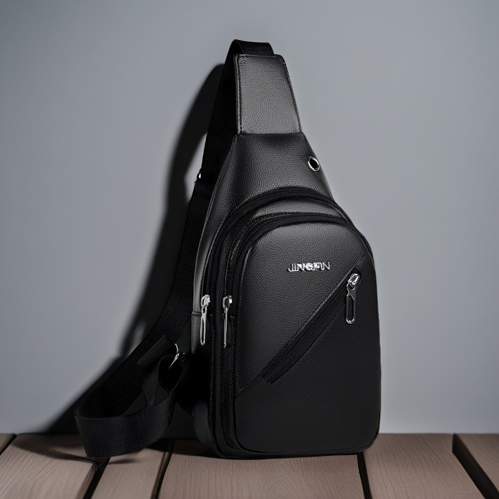 Men's Crossbody Bag – Large Capacity, for Travel & Work | Bag Vero – detail view 6