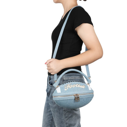 Fashion American Football Style Crossbody Bag for Women Shoulder Bags Rugby Style Purses Designer Ball Novelty Handbags