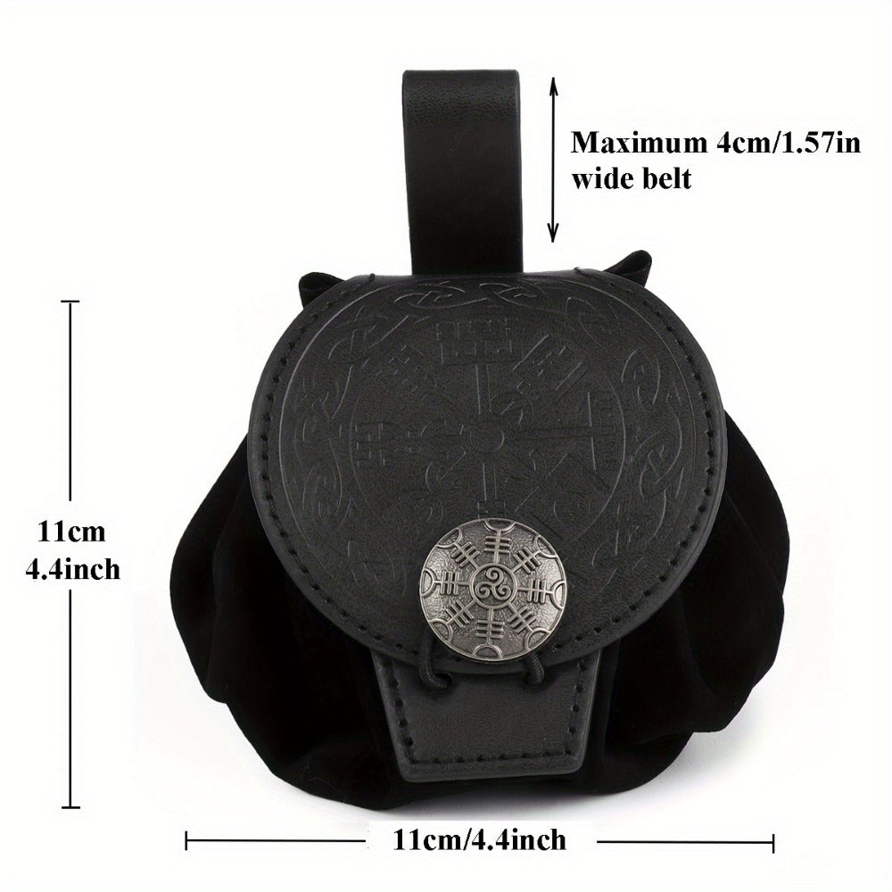 Waist Bag – Medieval Viking Waist Embossed Knight | Bag Vero – detail view 4