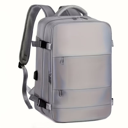 CuteCity Travel Backpack, Unisex Large Capacity Casual Backpack, Stylish And Versatile Multi Compartment Laptop Bag, Men's Business Travel Backpack, Outdoor Portable Multifunctional Multi Pocket Office Commuting Backpack