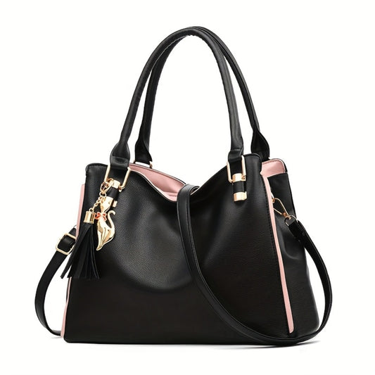 Elegant Women'S Fashion Tote Bags Stylish Satchel Handbag Ladies Shoulder Crossbody Purses