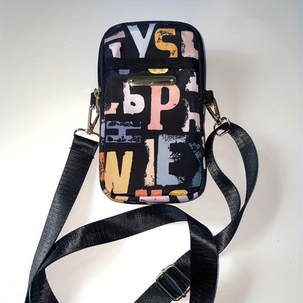 Trendy Oxford Crossbody Bag for Women - Features Adjustable Shoulder Straps, Zipper Closure, Sturdy Material, Casual Elegant Design, Ideal for Everyday Use And Travel