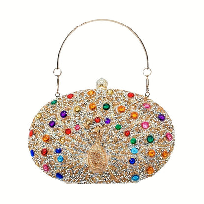 Women's Wallet – Rhinestone Clutch Round Clasp Evening | Bag Vero – detail view 7
