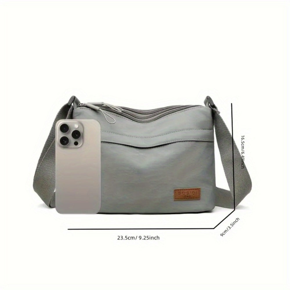 Crossbody Bag for Women – Canvas, Large Capacity, Adjustable Strap, for Everyday Use | Bag Vero – detail view 6