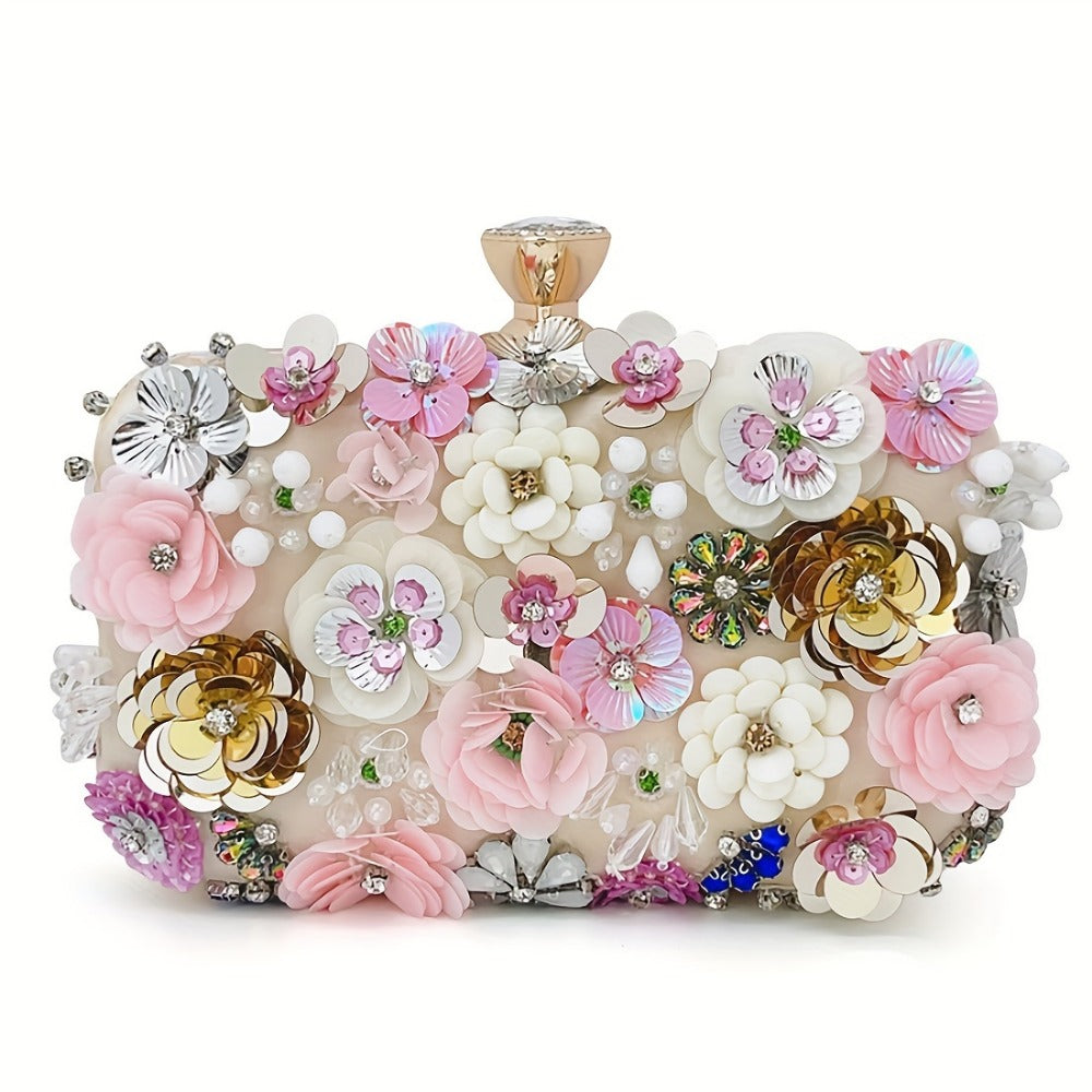 Women's Wallet – Floral Small Square Handheld Fairy | Bag Vero – detail view 13