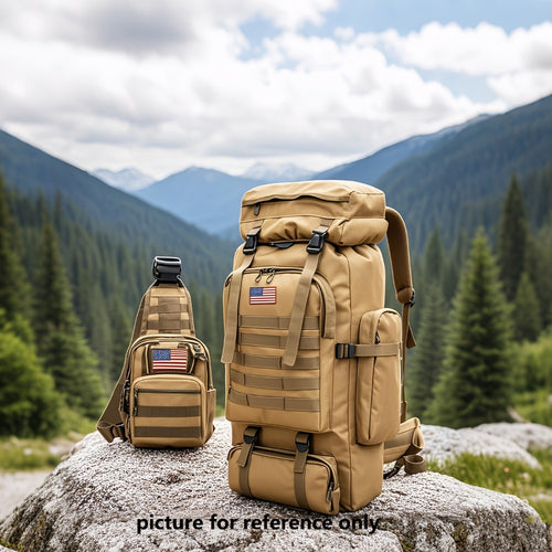 21.13gal Unisex Hiking Tactical Backpack, Outdoor Backpack Molle 3 Day Assault Pack, Hiking Camping Backpack With Multi Functional Pouches, Lightweight Outdoor Sports Travel Backpack, Perfect For Mountaineering Travel, Army Green, Traveling Backpack