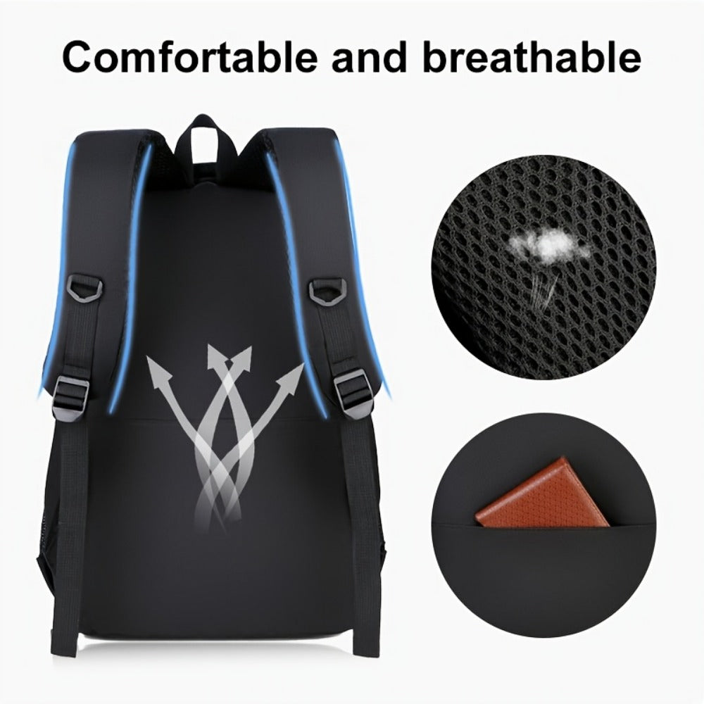 Laptop Backpack – 15.6 Inch, USB Charging, Large Capacity, for Travel & Work | Bag Vero – detail view 22