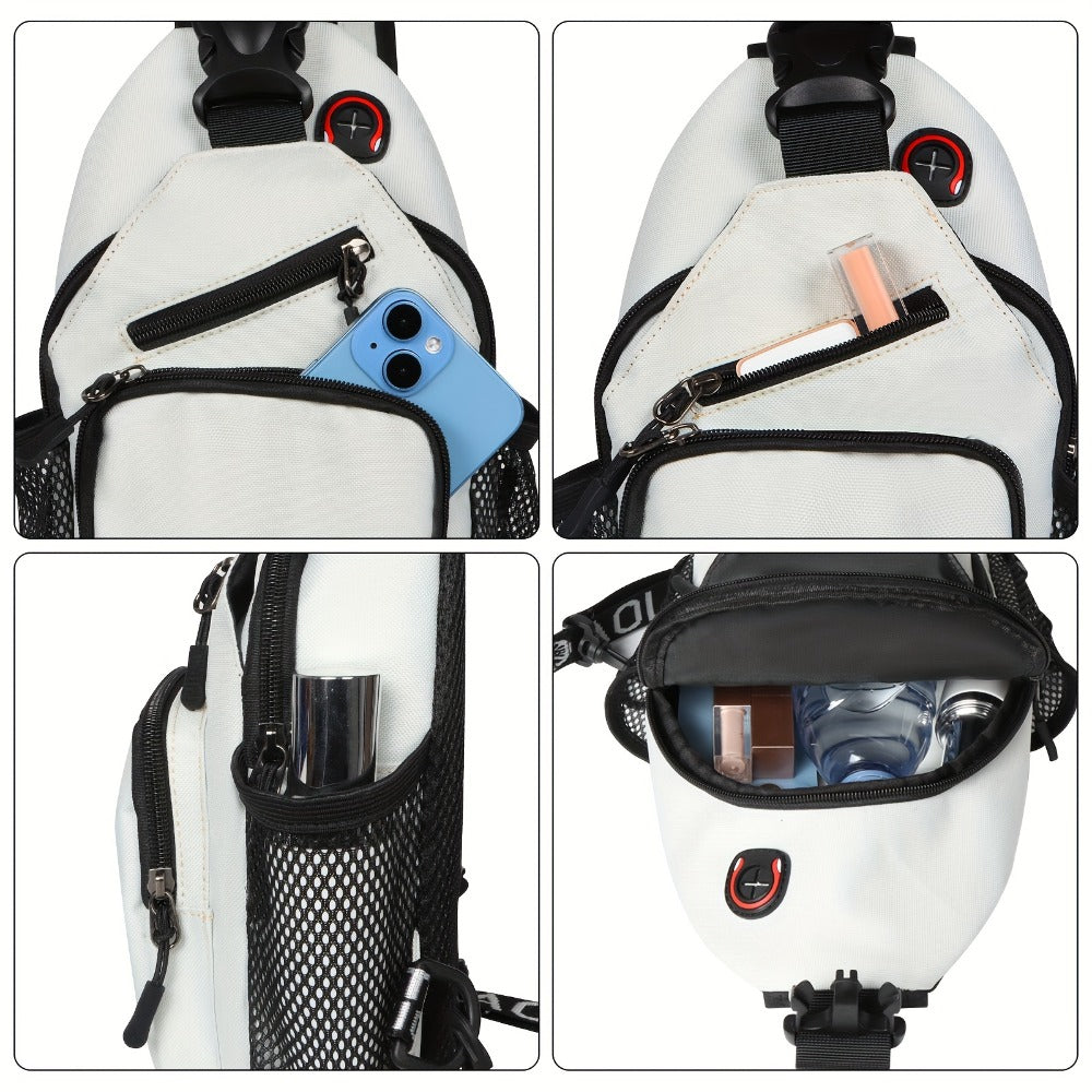 New Designers Chest Bags Crossbody Shoulder Backpack Headphone Jack Phone Bags for Ladies Sling Crossbody Bag Women