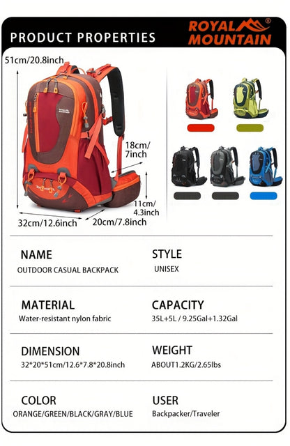 Backpack for Women – 35L, Lightweight, Large Capacity, for Travel | Bag Vero – detail view 18