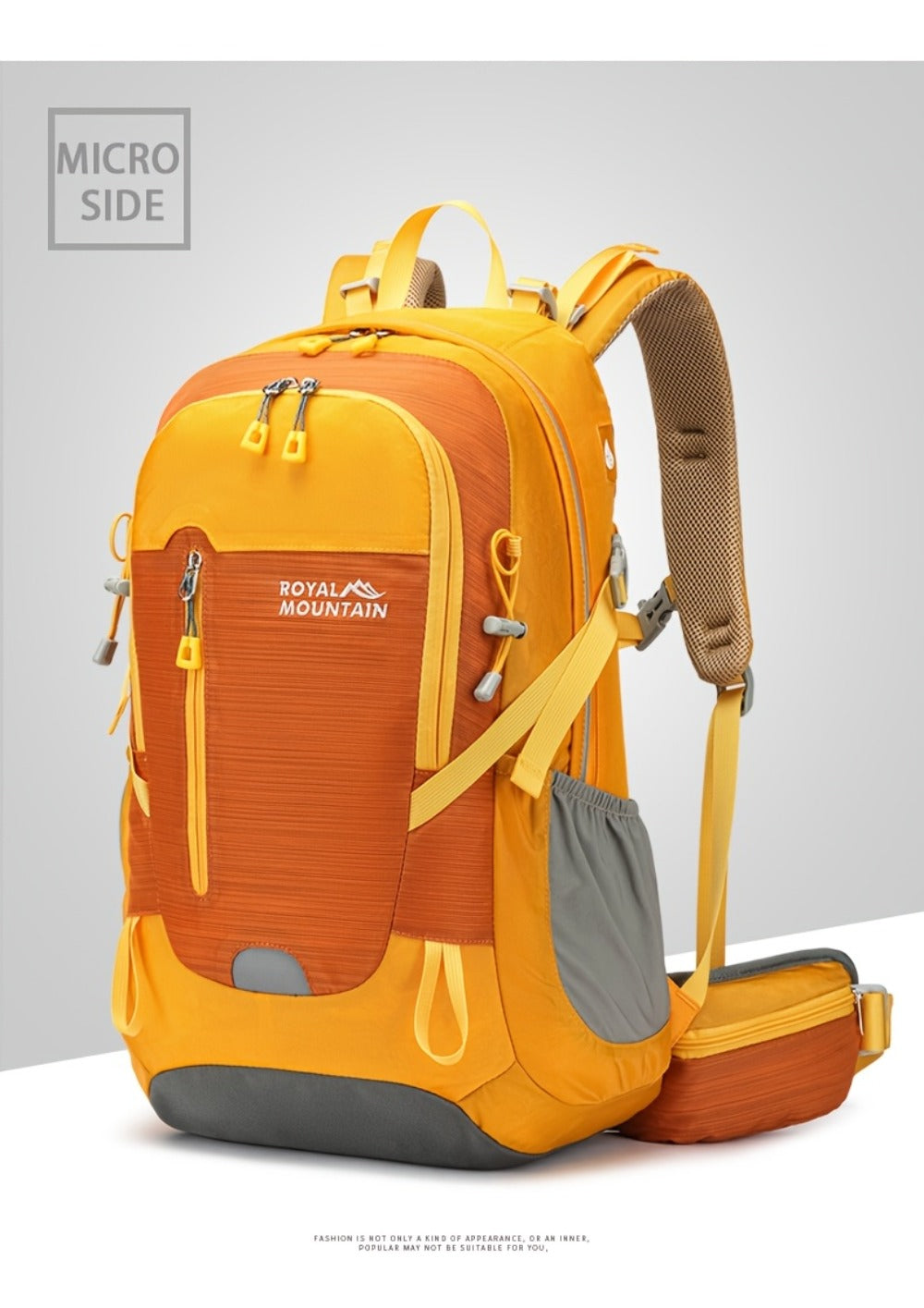 Large Capacity Hiking Outdoor Mountaineering Travel Backpack, Camping Travel Backpack, Nylon Waterproof Backpack, Ideal for Gifts, Suitable for Men And Women
