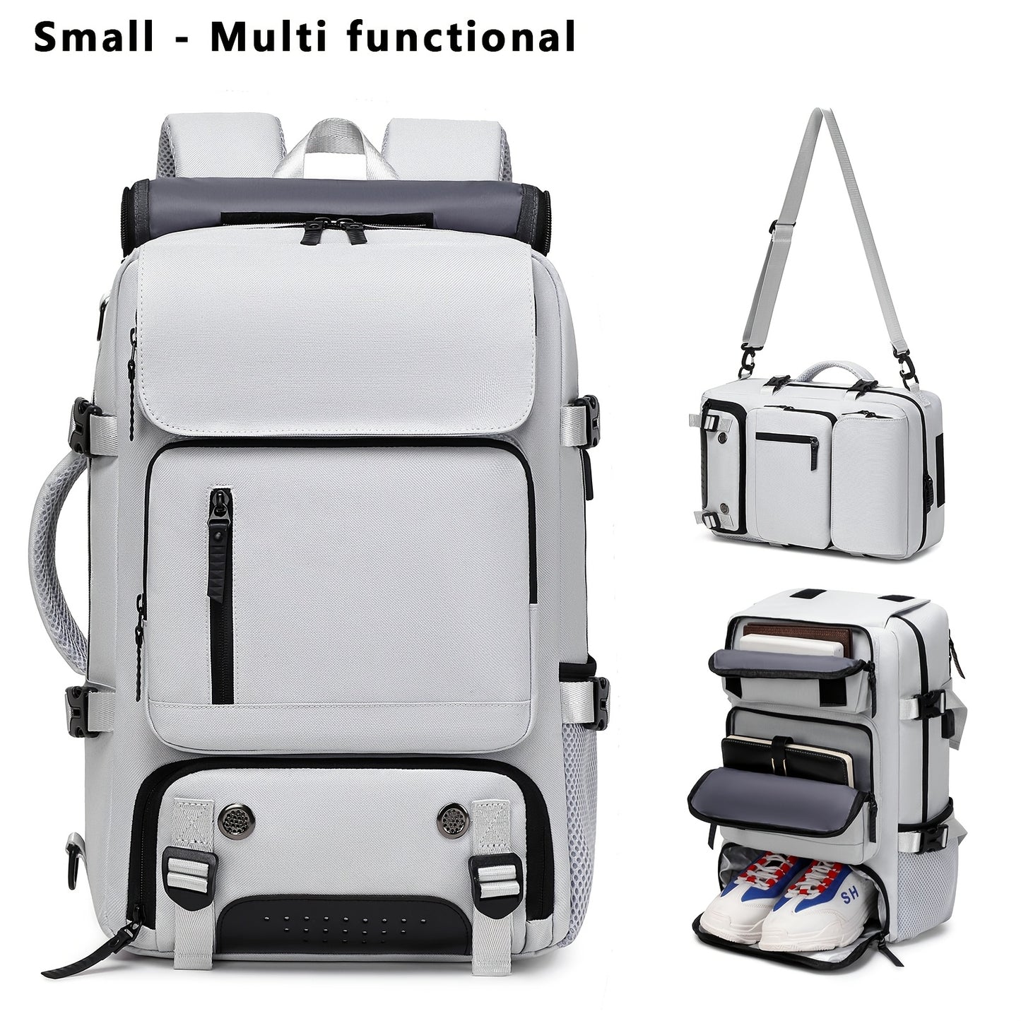 New Men'S Large-Capacity Outdoor Casual Backpack, A Multi-Functional Bag That Can Hold a 16-Inch Laptop, Lightweight, Durable And Versatile, Suitable for Camping, Mountain Climbing, Sports, Daily Commuting, Women'S Campus Backpack, Hiking Backpack