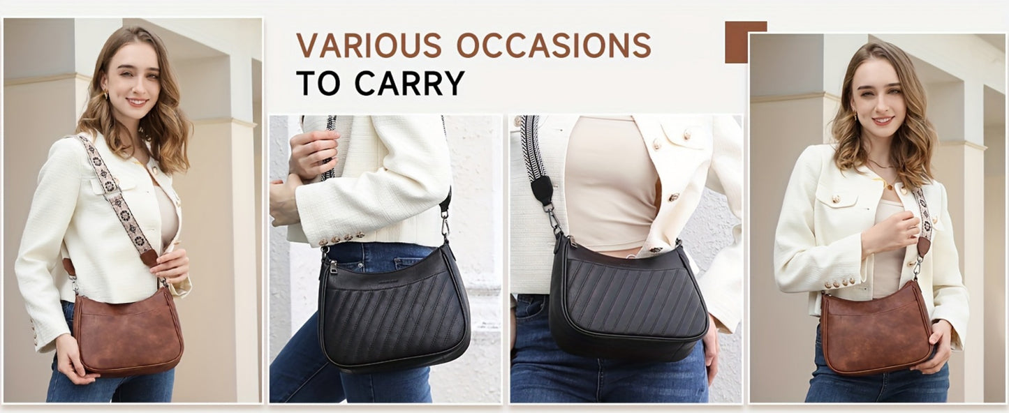 Crossbody Bag for Women – 7 Colors, PU Leather, Adjustable Strap | Bag Vero – detail view 19