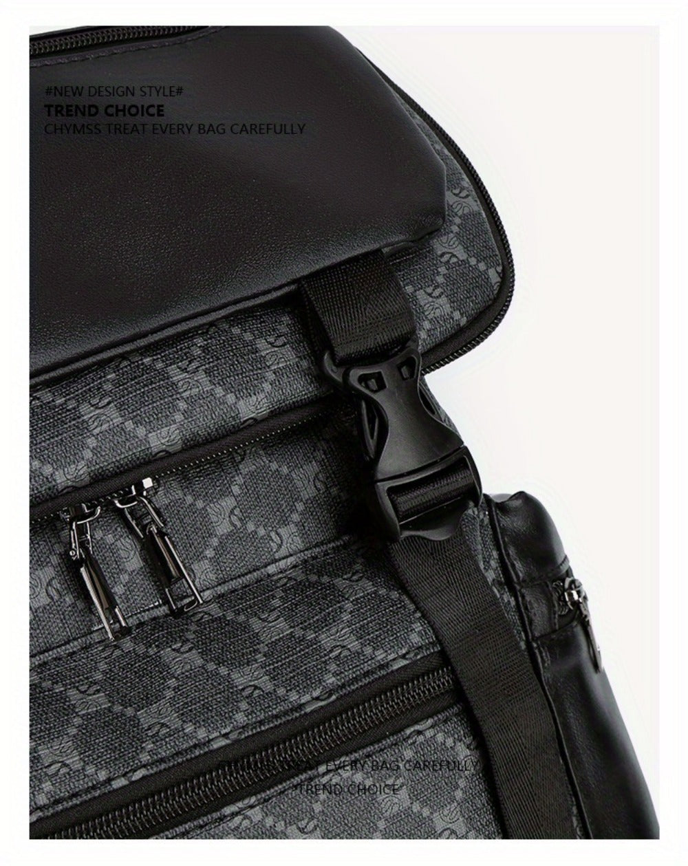 Backpack for Women – PU Leather, Multi-Pocket, Lightweight, for Travel & School | Bag Vero – detail view 8