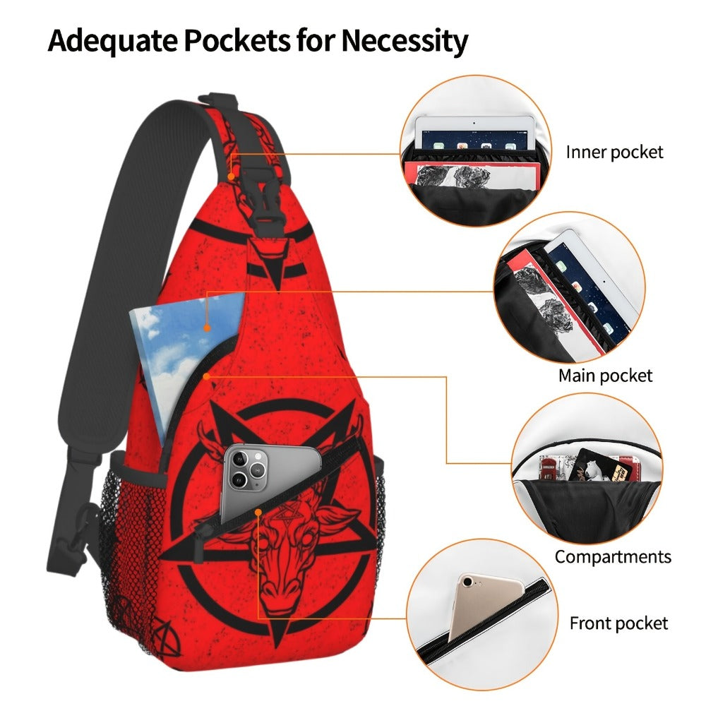 Sling Bag – Large Capacity, Waterproof, for Travel & School | Bag Vero – detail view 6