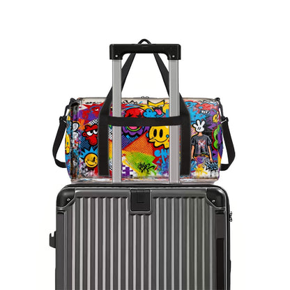 Gym Duffel Bag – Polyester, Adjustable Strap, for Travel | Bag Vero – detail view 10