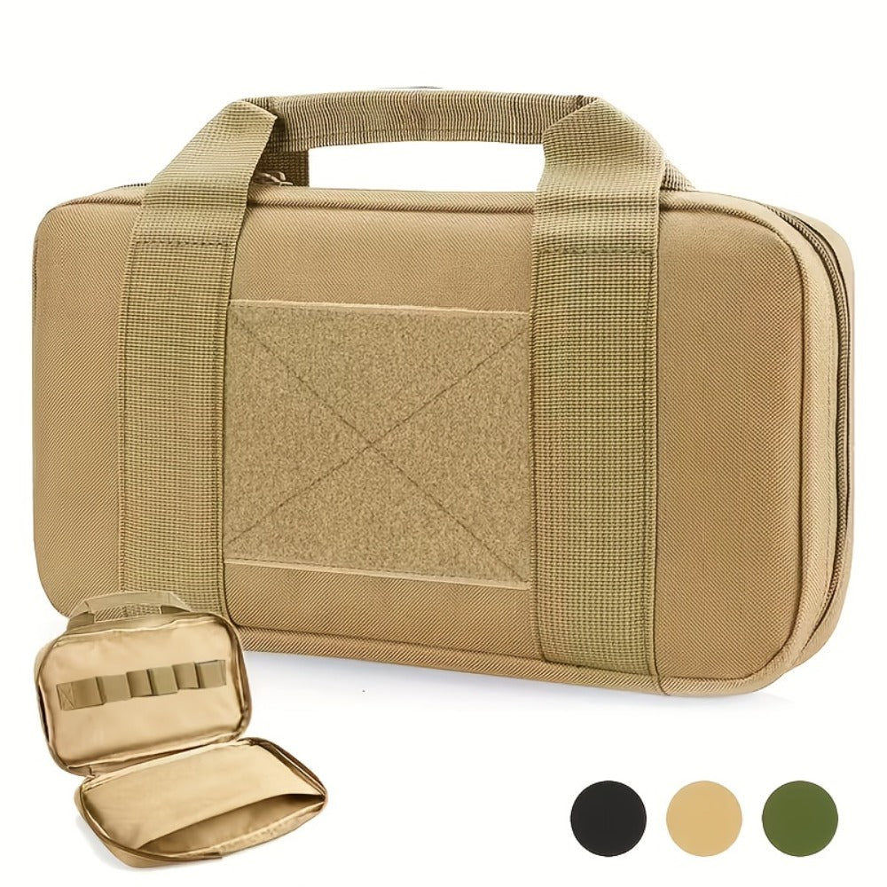 2pcs Lightweight Oxford Cloth EDC Tote Bag And Waist Slip Cover, Durable Outdoor Sports Tote Bag With Reinforced Handles And Closure, A Perfect Gift For Men.