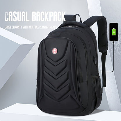 High Quality Outdoor Hiking Laptop Backpack - Fits 15.6 Laptops, Secure Compartment, Spacious Durable for Commuting & Business Trips