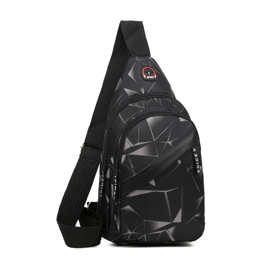 Couple Chest Bag, Men'S Casual Crossbody Bag, Trendy Sports Bag, Multifunctional Small Bag, Shoulder Bag, Unisex Version