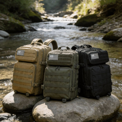 Spacious 11.62gal Hiking Backpack for Both Men And Women - Versatile Travel And Camping Bag